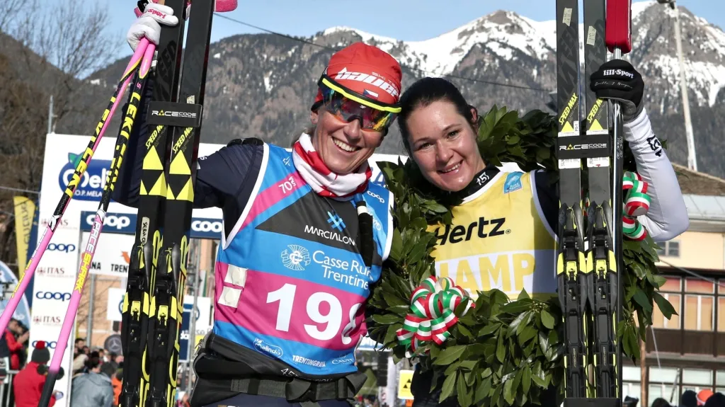 Kateřina Smutná (vlevo) s Brittou Johanssonovou Norgrenovou