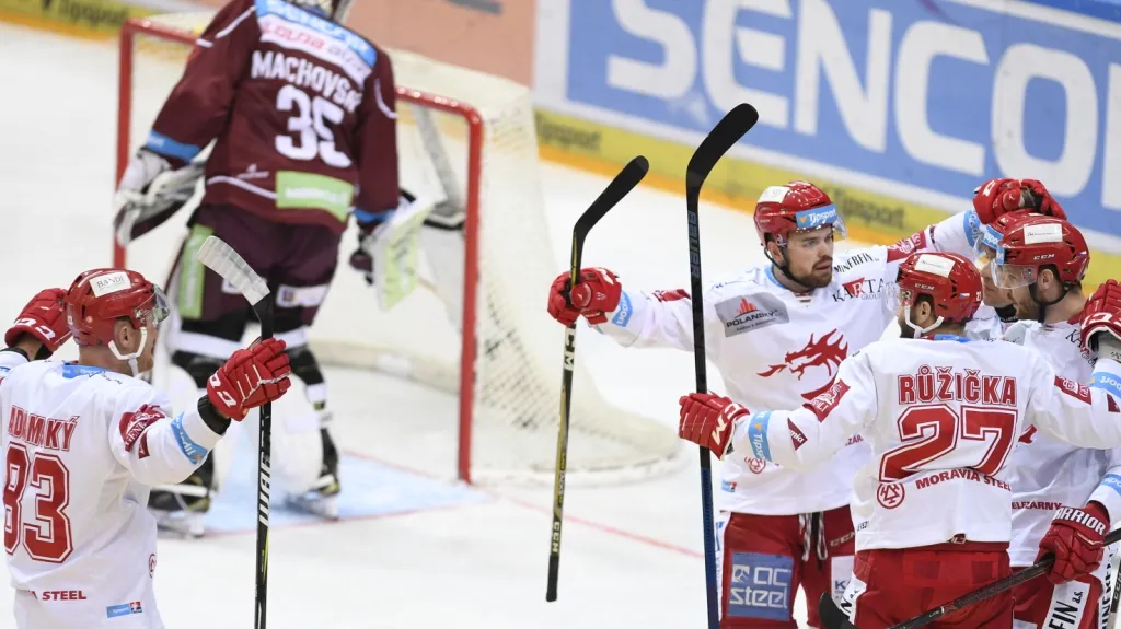 Utkání Sparta Praha – Oceláři Třinec