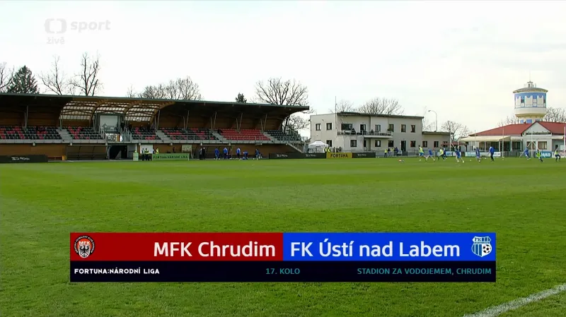Sestřih utkání Chrudim – Ústí nad Labem