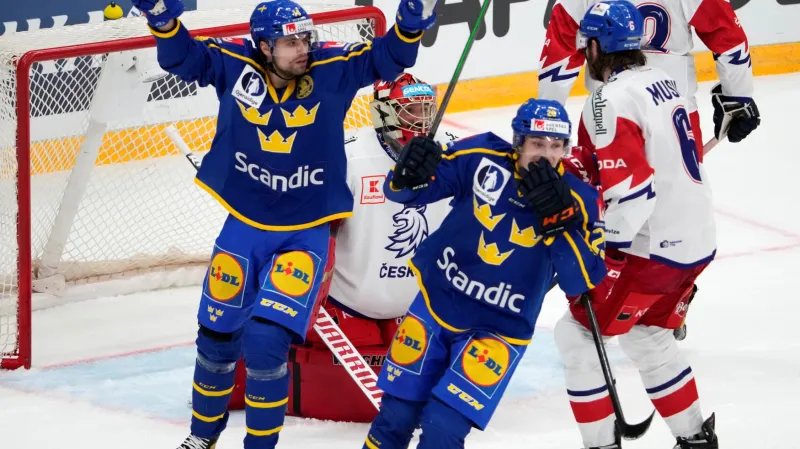 Sestřih utkání Česko – Švédsko