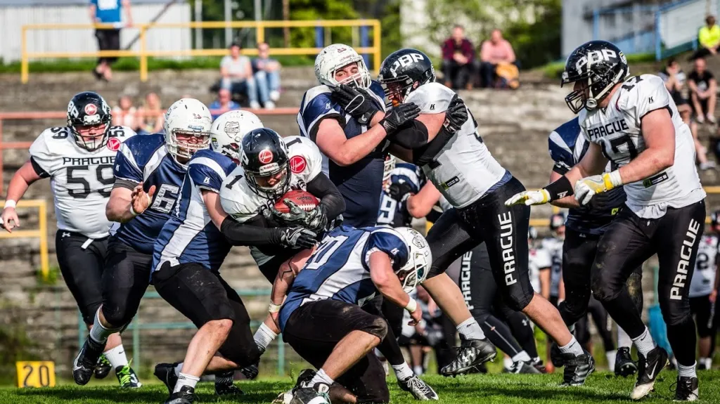 Utkání Ostrava Steelers - Prague Black Panthers