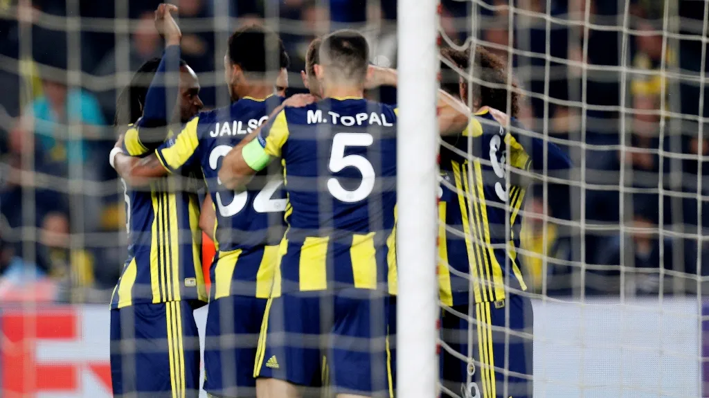 Radost hráčů Fenerbahce