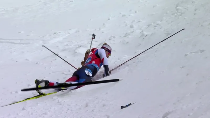 Pád Lucie Charvátové a problémy na střelnici