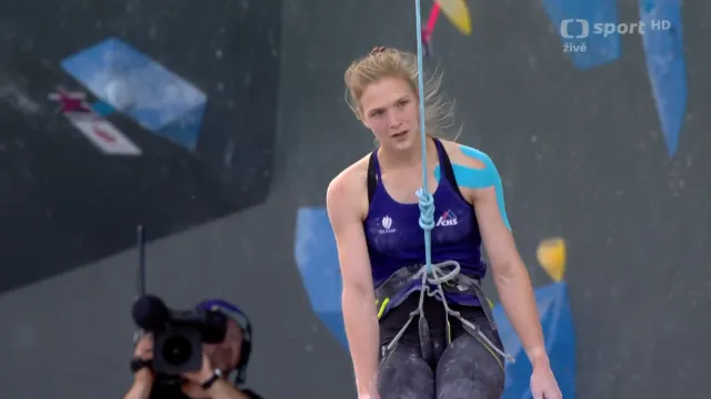 Výkon Elišky Adamovské v 2. části kombinace