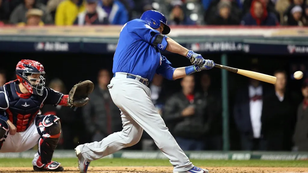 Kyle Schwarber na pálce