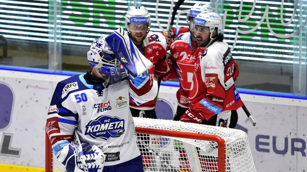 Radost hokejistů Pardubic