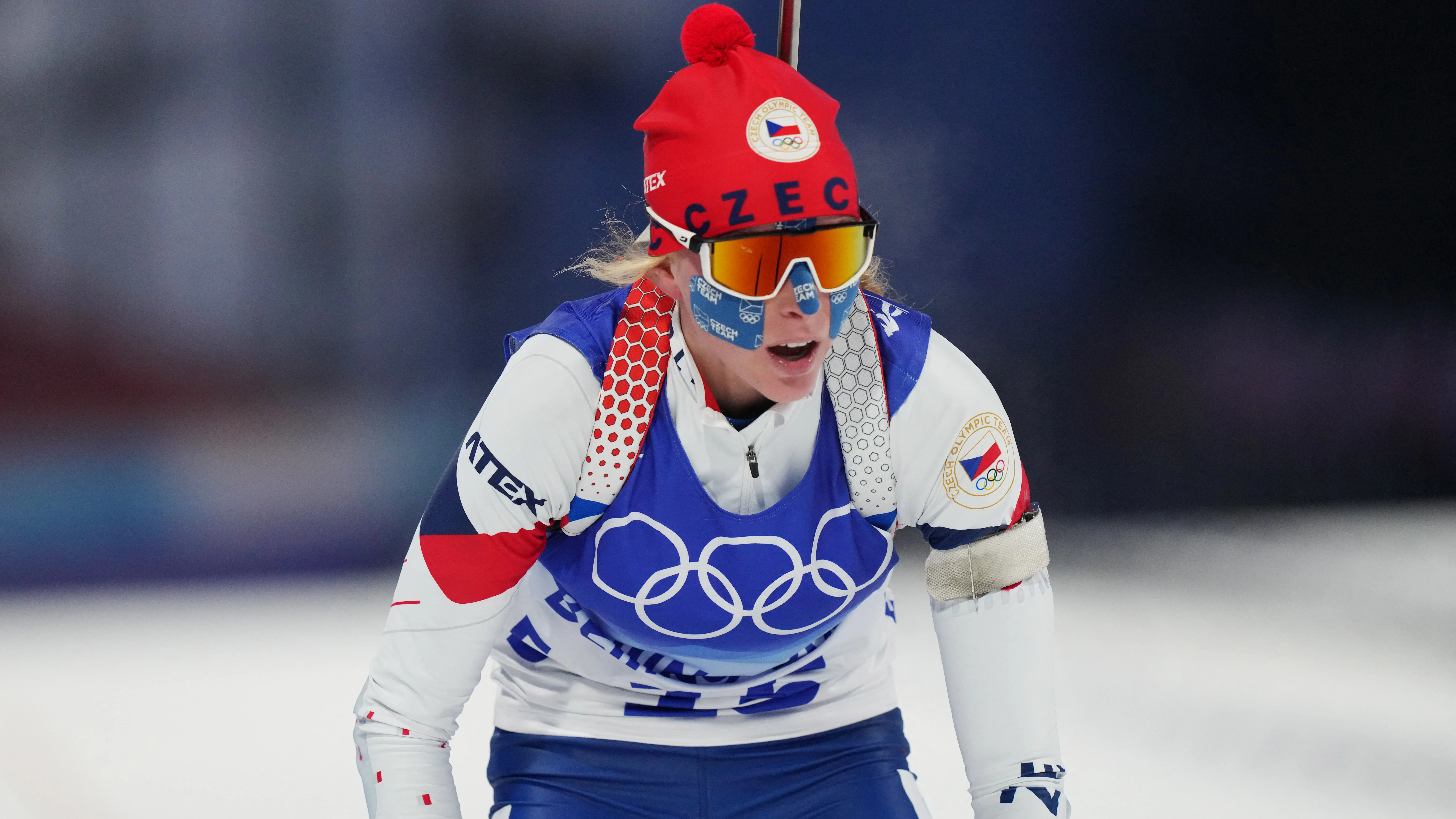 Záznam vytrvalostního závodu biatlonistek