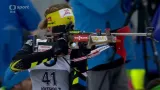 Dojezd vítězky Bescondové do cíle sprintu