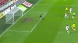Gól v utkání Slavia - Zlín: Tkáč – 0:1 (2. min.)