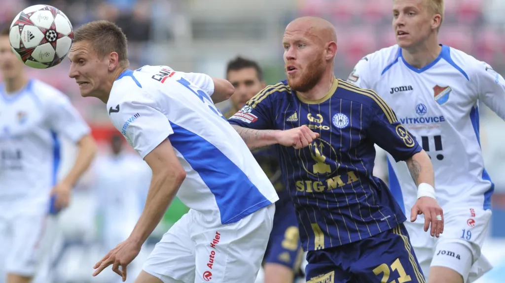 Utkání Sigma Olomouc - Baník Ostrava