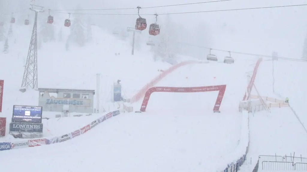Sjezd žen v Zauchensee musel být kvůli počasí zrušen