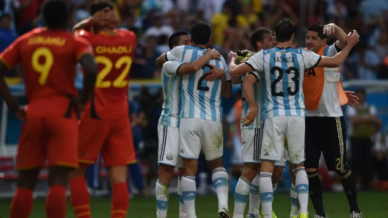 Utkání Argentina - Belgie