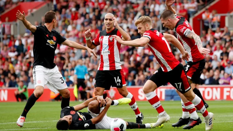 Utkání Southampton - Manchester United