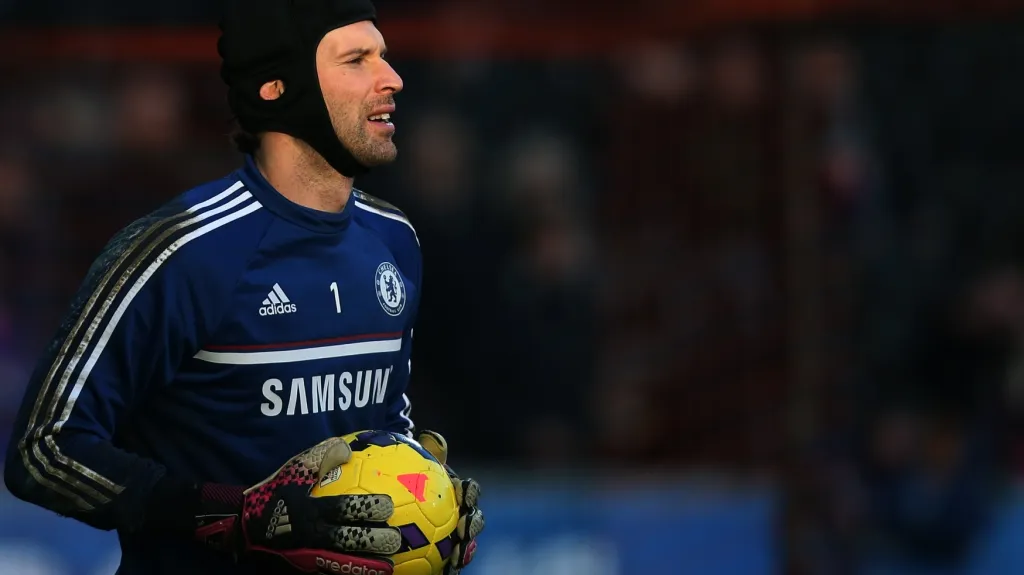 Petr Čech v dresu Chelsea