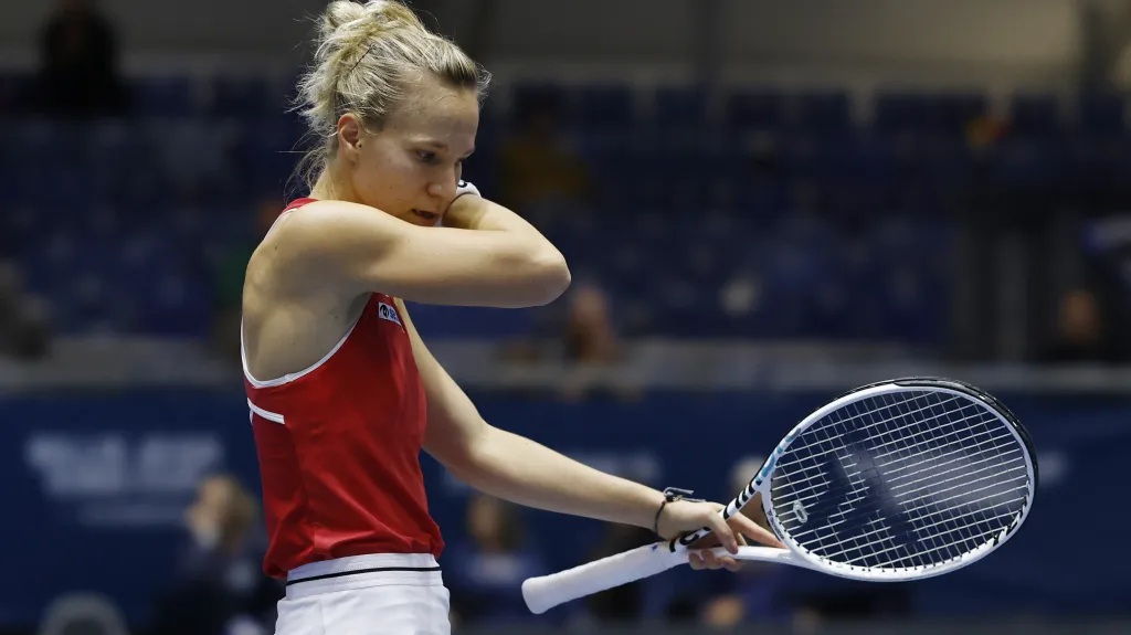 Švýcarská tenistka Viktorija Golubicová