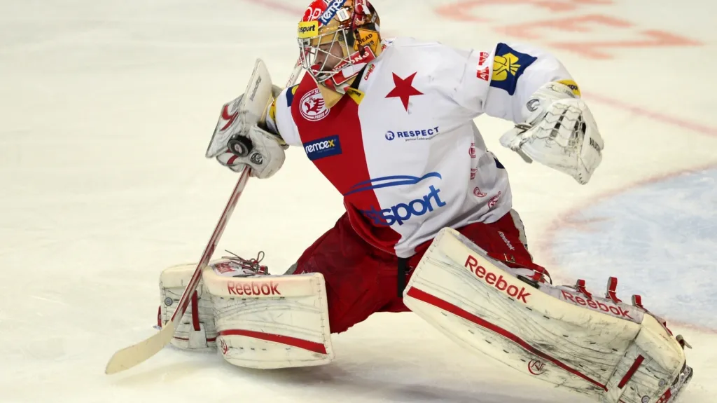 Slávistický brankář Dominik Furch