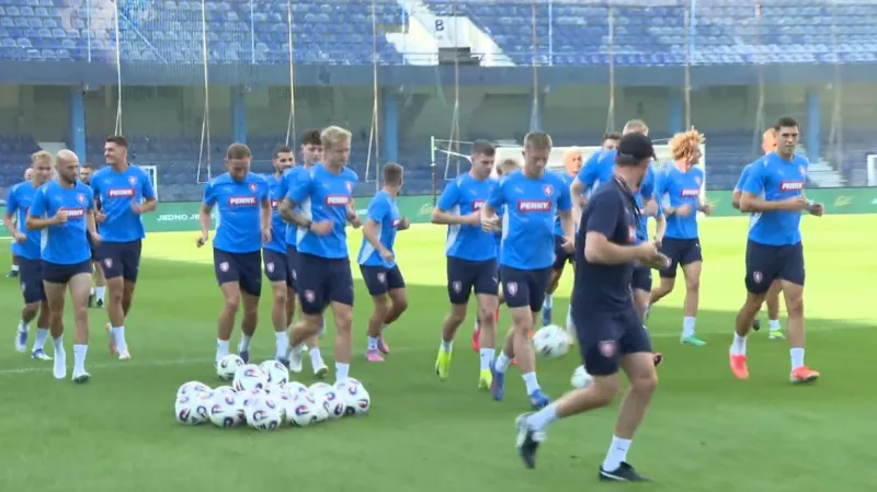 Hašek měl den před utkáním s Černou Horou několik otazníků v sestavě