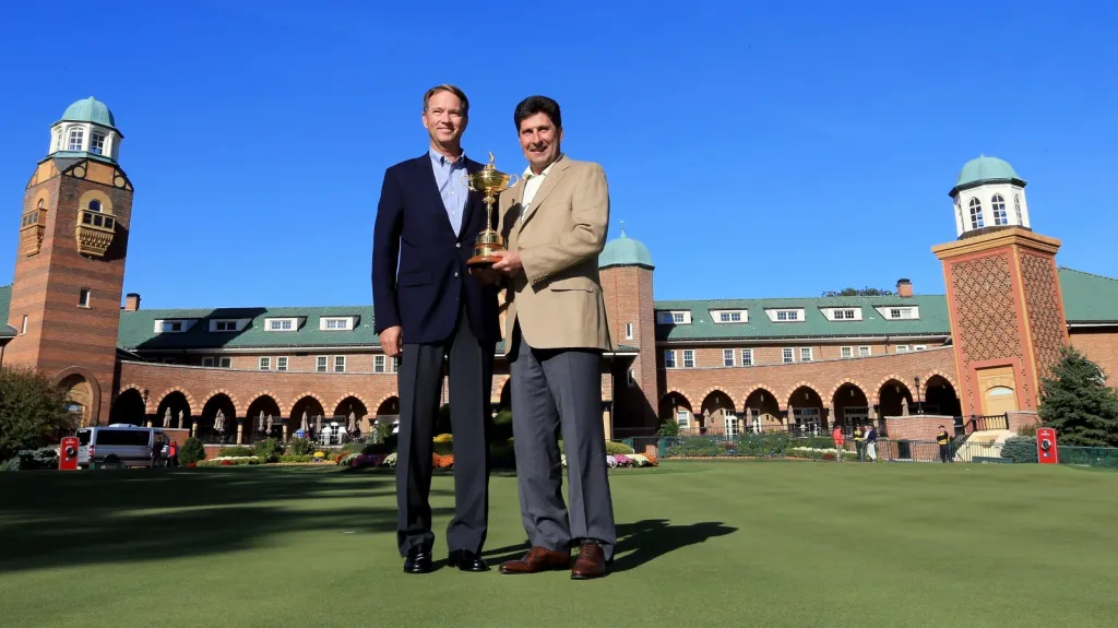 Kapitáni Davis Love III. a José Maria Olazábal