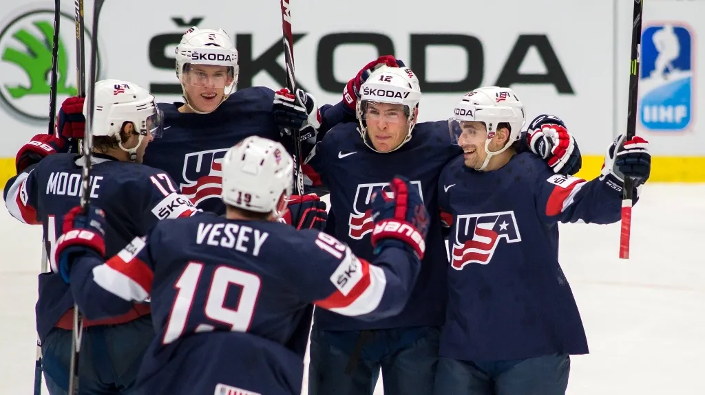 Radost amerických hokejistů