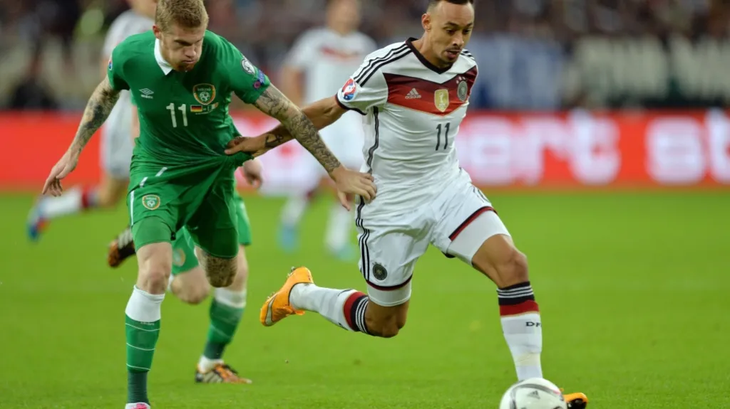 Utkání Německo - Irsko