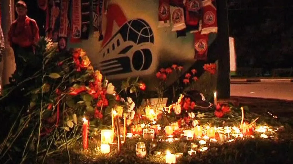 Pieta za zesnulé hokejisty