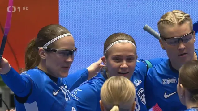 Finské florbalistky postoupily na MS do semifinále proti Česku