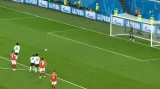 Gól v utkání Rusko - Egypt: Salah z pen. - 3:1 (73. min.)