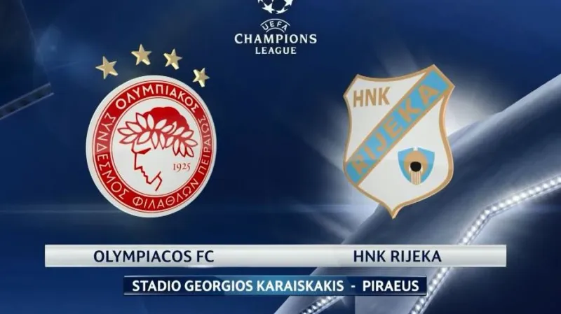 Sestřih utkání Olympiakos Pireus - Rijeka