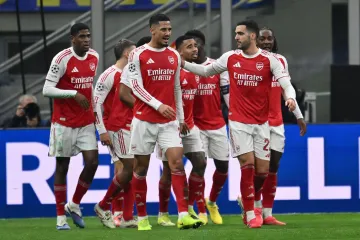 Radost hráčů Arsenalu