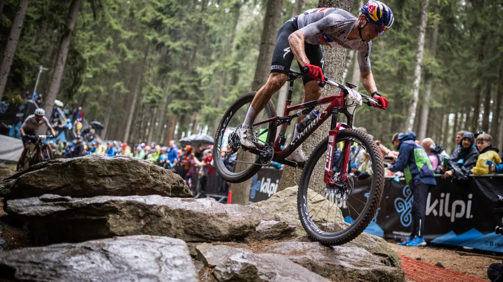 Závod horských kol v Novém Městě na Moravě