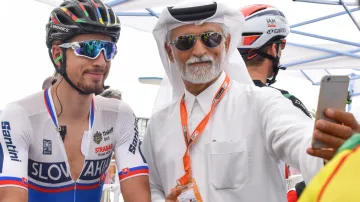 Peter Sagan na MS v Kataru