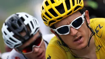 Chris Froome a Geraint Thomas
