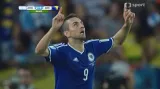 Gól v utkání Argentina - Bosna a Hercegovina: Ibiševič - 2:1 (85. min.)