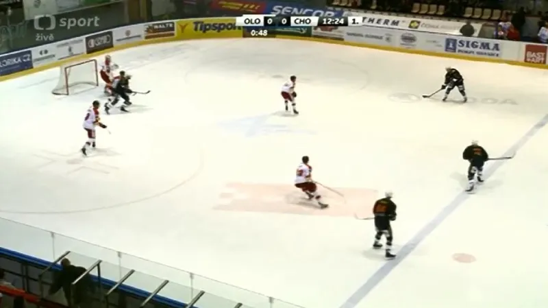 Sestřih utkání Olomouc - Chomutov