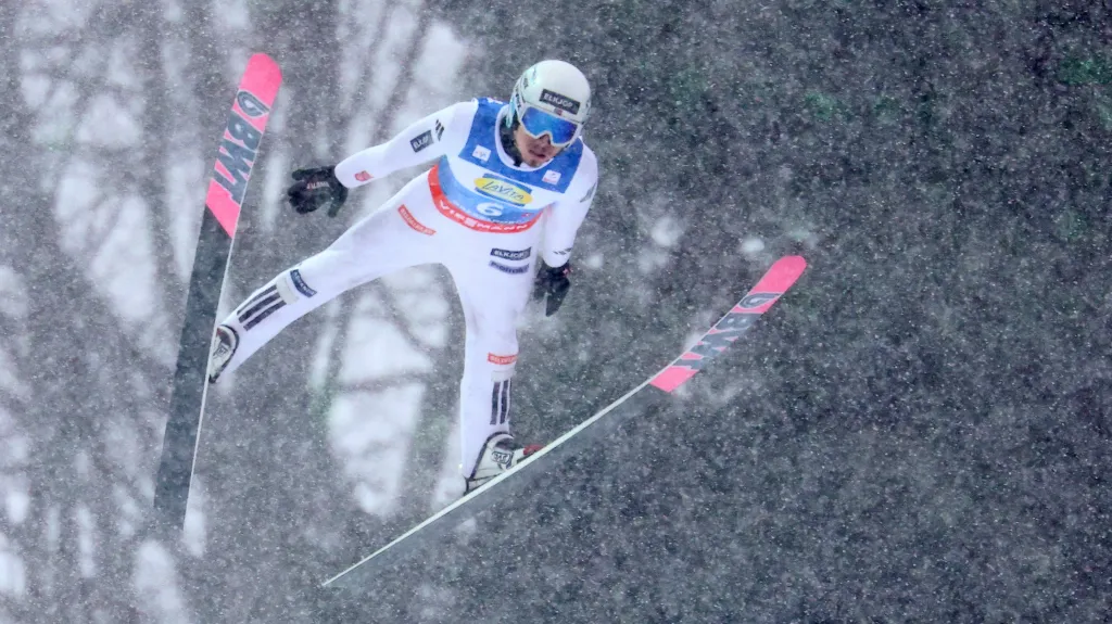 Johann André Forfang v Oberstdorfu