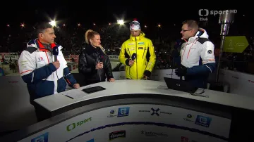 Studio ČT po štafetě mužů