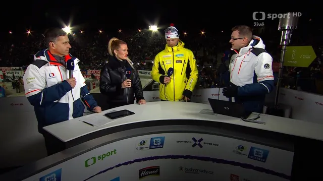 Studio ČT po štafetě mužů