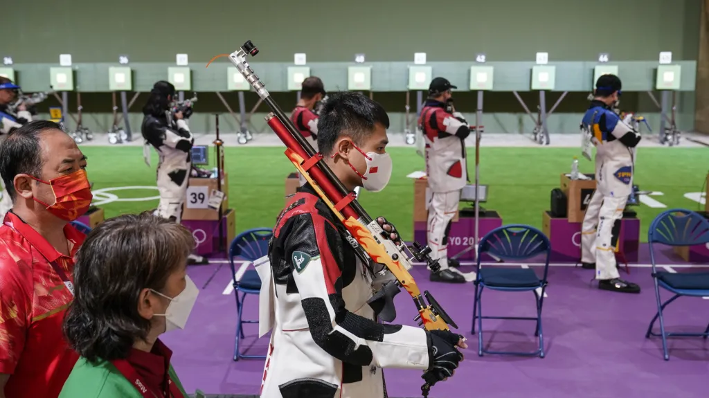 Kvalifikace soutěže ve vzduchové pušce