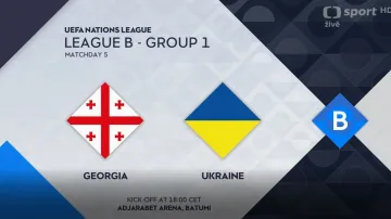 Sestřih utkání Gruzie – Ukrajina