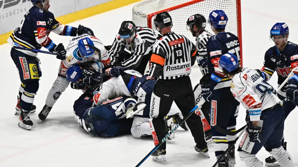 Utkání Kladno - České Budějovice