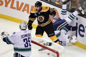 Finálové utkání Boston - Vancouver