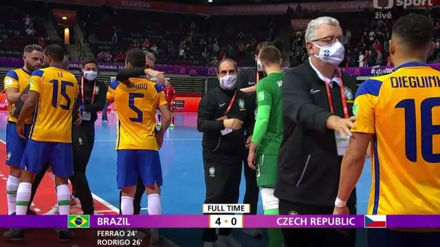 Sestřih utkání Brazílie – Česko