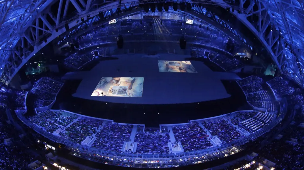 Zahájení ZOH v Soči