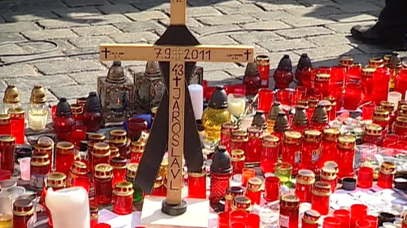 Pietní akt na Staroměstském náměstí v Praze