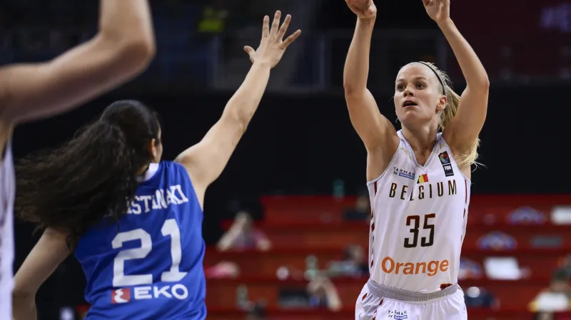 Belgičanky slaví první medaili z ME basketbalistek