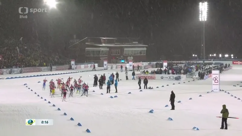 Sestřih štafety žen v Östersundu