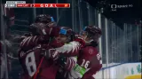 Gól v utkání Česko 20 – Lotyšsko 20: Rullers – 0:2 (13. min.)