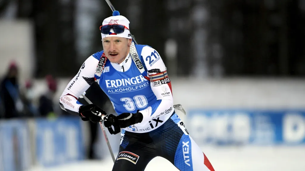 Ondřej Moravec v Kontiolahti