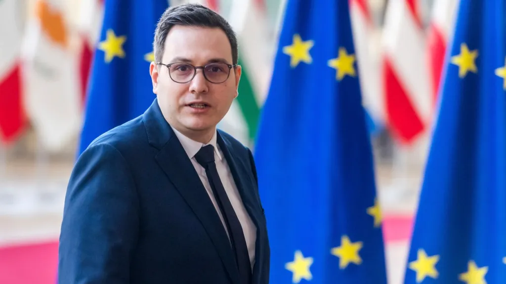 Ministr zahraničí Jan Lipavský