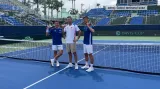 Tenisté se v čele s Lehečkou adaptují na floridské podmínky